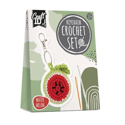 Creative Craft Group Haakpakket sleutelhanger watermeloen - incl. naald en draad