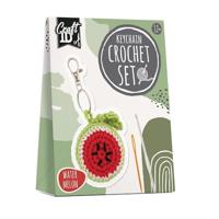 Creative Craft Group Haakpakket sleutelhanger watermeloen - incl. naald en draad - thumbnail