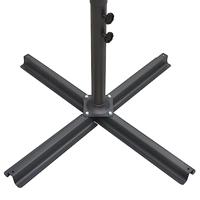 VidaXL Parasol dubbel met stalen paal 250x250 cm groen - thumbnail