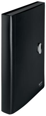 Projectmap Leitz Recycle A4 5-vaks PP zwart | 5 stuks