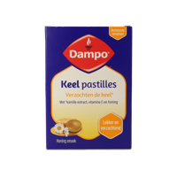 Dampo Keelpastilles Kamille, Honing & Vitamine C - thumbnail