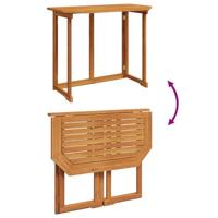 Tuinbankset 2 pcs Bruin Massief acaciahout - thumbnail