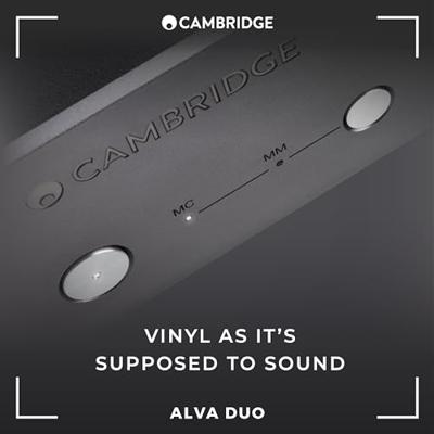 Cambridge Audio: DUO Phono Voorversterker - Zilver