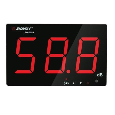 SNDWAY SW525A muur gemonteerde geluidsniveau meter DB lawaai tester
