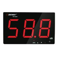 SNDWAY SW525A muur gemonteerde geluidsniveau meter DB lawaai tester - thumbnail