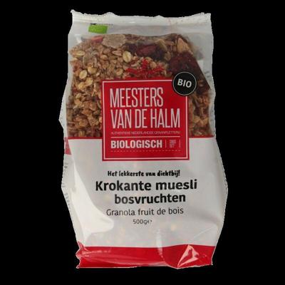 Muesli krokant bosvruchten bio 500 Gram