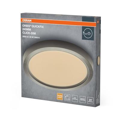 OSRAM HOMELIGHTING 4099854604324 Plafondlamp, LED-plafondlamp Silver OSRAM HOMELIGHTING 4099854604324 Plafondlamp, LED-plafondlamp Silver