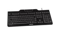 CHERRY KC 1000 SC toetsenbord Kantoor USB AZERTY Frans Zwart - thumbnail