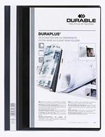 Documentenhouder Durable Duraplus Zwart Transparant A4 25 Onderdelen - thumbnail