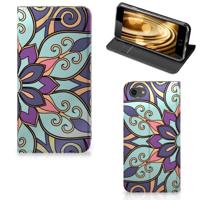 iPhone 7 | 8 | SE (2020) | SE (2022) Smart Cover Purple Flower - thumbnail