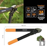 Fiskars PowerGear takkenschaar aambeeld L40cm L31 - 1000581 - 1000581 - thumbnail