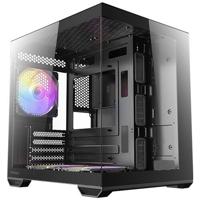 Antec 0-761345-10217-9 Mini-tower PC-behuizing Zwart 3 voorgeïnstalleerde ventilators, Zijvenster - thumbnail