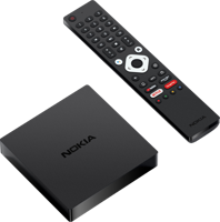 Nokia - Streaming Box - 8010 - 4K Ultra HD - Android - TV Box - 32GB - thumbnail