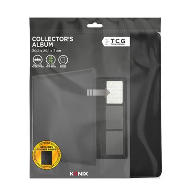 Premium ringband - Konix - Verzamelbare kaartspellen - Magic: The Gathering, Pokémon, Yu-Gi-Oh! - Zwart