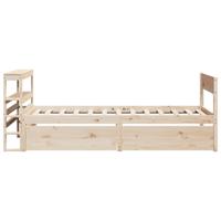 Bedframe zonder matras massief grenenhout 100x200 cm - thumbnail