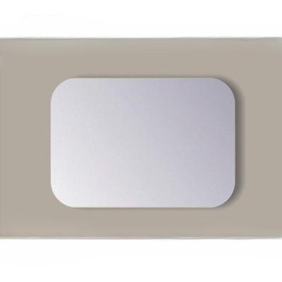 Spiegel Rechthoek Sanicare Q-Mirrors Afgeronde Hoeken 60x120 cm PP Geslepen Incl. Ophanging Sanicare