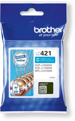 Brother Inktcartridge LC-421C Origineel Cyaan LC421C