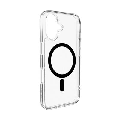 Puro Cover Apple iPhone 17 Transparant, Zwart MagSafe compatible