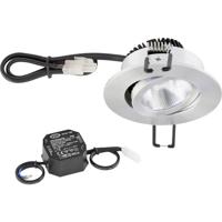 EVN PC20N61402 EVN Lichttechnik LED-inbouwlamp LED LED vast ingebouwd 6 W Aluminium - thumbnail