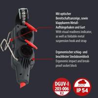 Brennenstuhl Professional Powerblock | 4-voudig | IP54 - 9837570010 - thumbnail