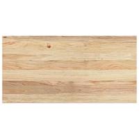 Vensterbanken 2 st onbehandeld 80x40x2 cm massief eikenhout - thumbnail