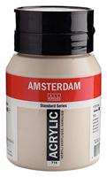Royal Talens Amsterdam Acrylverf 500 ml - Warmgrijs 718 - thumbnail