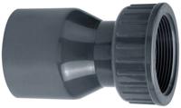 PVC 2/3 koppeling - 63 mm - 2 1/2" - thumbnail