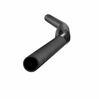 PRO Koryak Carbon Flat Top Stuur 740 mm - Zwart - thumbnail