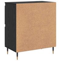 Dressoir Zwart Eiken 60 x 35 x 70 cm - thumbnail