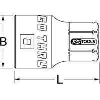 KS Tools 5034980 503.4980 Verwisselbare kop 10 mm - thumbnail