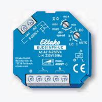 Eltako 61100801 Dimmer (opbouw), Dimmer (inbouw) Geschikt voor lampen: Gloeilamp, Spaarlamp, Halogeenlamp, TL-buis Blauw