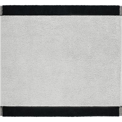 Cawö Cawo Lifestyle Splash Doubleface 7071 Gezichtsdoekje 30x30 platin/schwarz