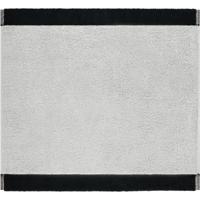 Cawö Cawo Lifestyle Splash Doubleface 7071 Gezichtsdoekje 30x30 platin/schwarz - thumbnail