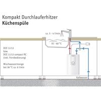 Stiebel Eltron 230771 DCE 11/13 compact RC Doorstroomboiler A (A - G) Elektronisch 11 kW, 13.5 kW - thumbnail