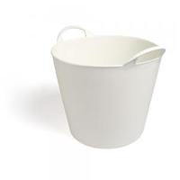 Flexibele kuip voor tuinafval wit 40 liter - thumbnail