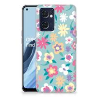 OPPO Reno 7 5G | Find X5 Lite | TPU Case | Flower Power - thumbnail