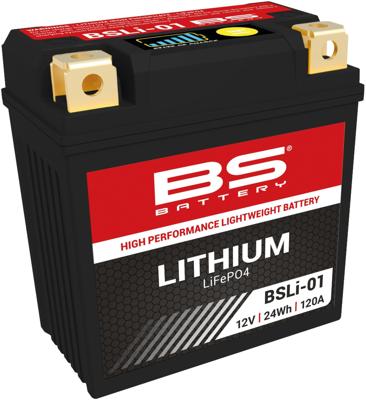 BS-BATTERY lithium-ion accu "bsli-01" battery li01 bs lithium