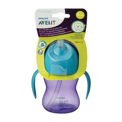 Philips AVENT Rietjesbeker 200 ml, 9m+, 1 stuk