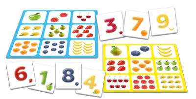 Selecta Tactic fruit & nummers lotto