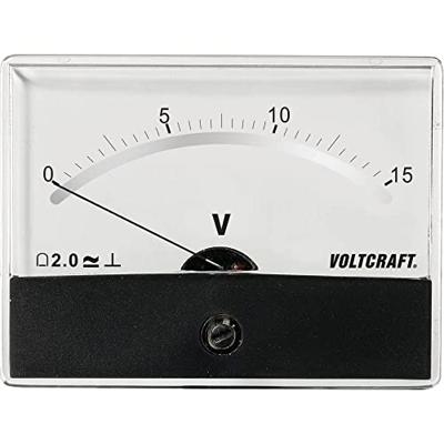VOLTCRAFT AM-86X65/15V/DC AM-86X65/15V/DC Inbouwmeter AM-86X65/15V/DC Draaispoel VOLTCRAFT AM-86X65/15V/DC AM-86X65/15V/DC Inbouwmeter AM-86X65/15V/DC Draaispoel