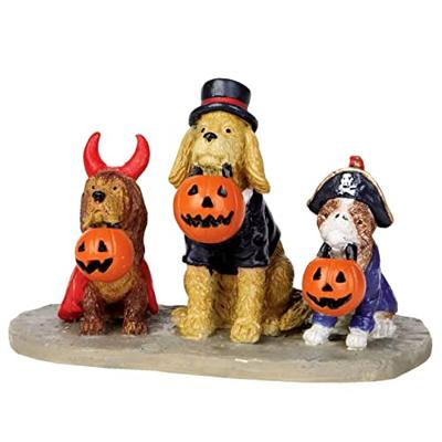 Lemax trick or dog treats halloween figuur Spooky Town 2011