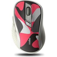 Rapoo M500 Silent Stille Multimodus Draadloze Optische Muis Rood/Camouflage - thumbnail