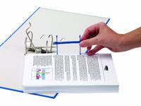 Bankers Box Pro Clip, blauw, doos van 50 stuks - thumbnail