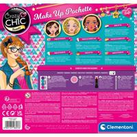Clementoni Crazy Chic - Washable Makeup Pocket - bevat 5 make -upproducten - thumbnail