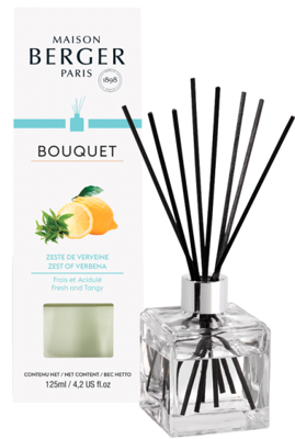 Maison Berger Maison Berger Bouquet Parfumé Cube 125ml unisex Zeste_De_Verveine Maison Berger Maison Berger Bouquet Parfumé Cube 125ml unisex Zeste_De_Verveine