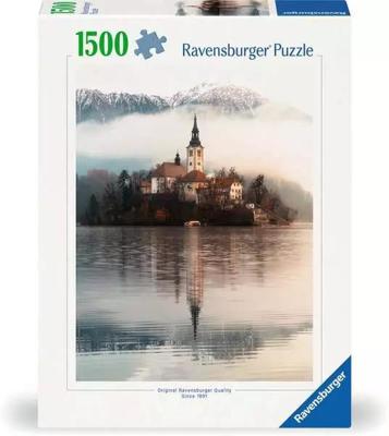 Ravensburger legpuzzel het eiland van wensen bled slovenie, 1500st.