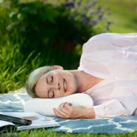 Sissel Soft Curve Compact Hoofdkussen+overtrek - thumbnail