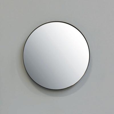 INK SP15 Spiegel - 40x4x40cm - rond - verzonken in aluminium kader - aluminium zwart mat 8408550P INK SP15 Spiegel - 40x4x40cm - rond - verzonken in aluminium kader - aluminium zwart mat 8408550P