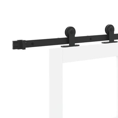 Schuifdeur ORKDAL Wit 73.5 x 211 cm Hout en metaal - thumbnail