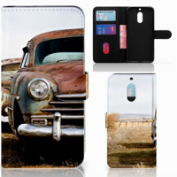 Nokia 6 Telefoonhoesje met foto Vintage Auto - thumbnail